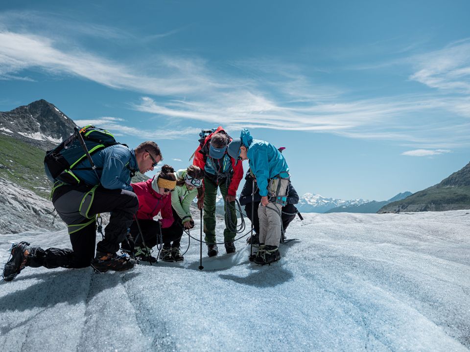 Gletschertour auf dem Grossen Aletschgletscher
