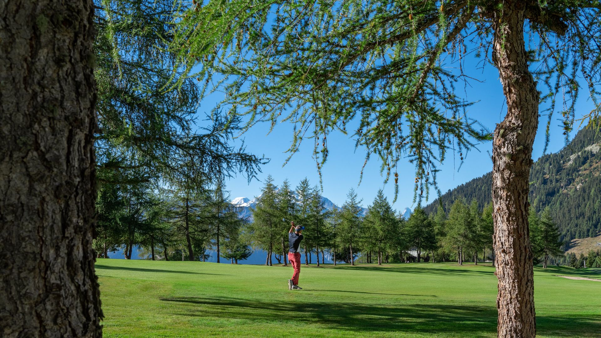 Golfen in der Aletsch Arena 