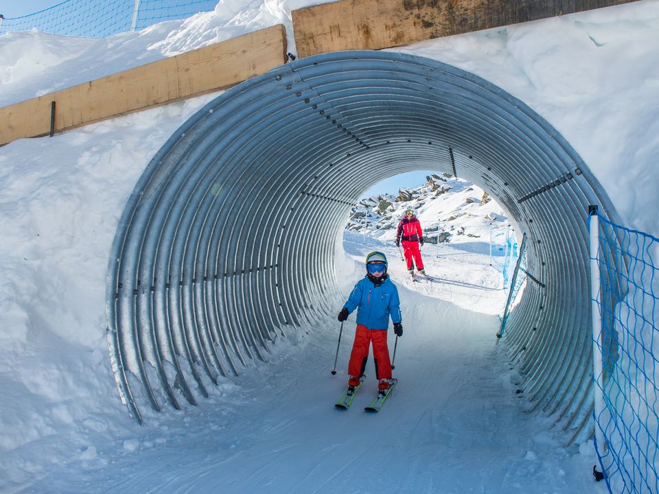 Family Fun Slope mit Gletschi auf der Fiescheralp in der Aletsch Arena
