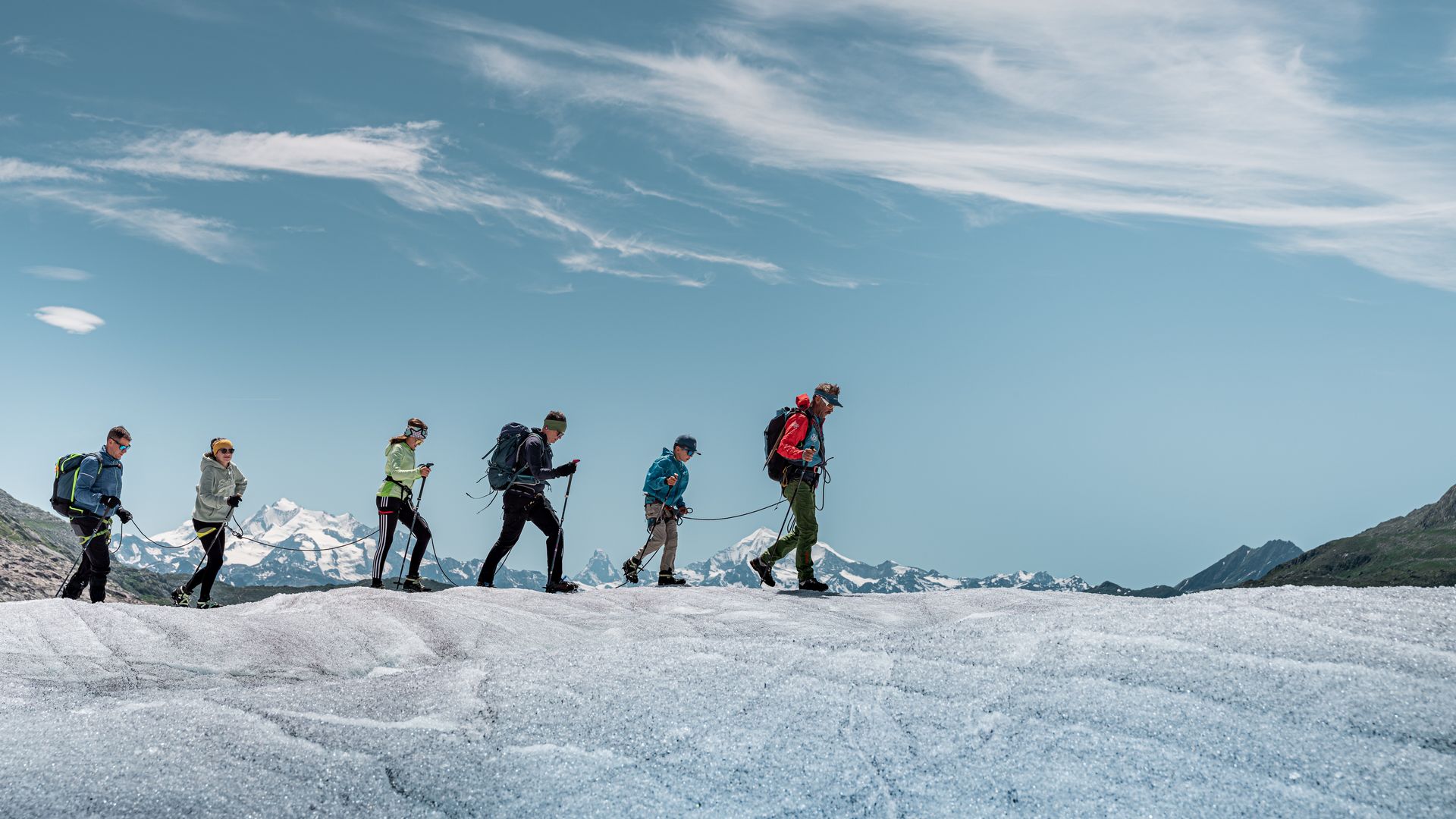 Gletschertour auf dem Grossen Aletschgletscher